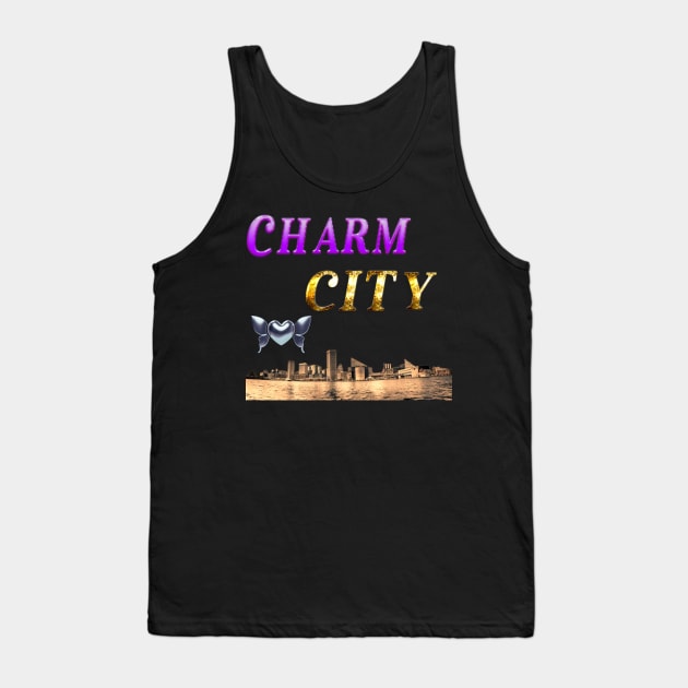 CHARM CITY BALTIMORE DESIGN Tank Top by The C.O.B. Store